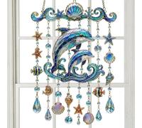 Outdoor Wind Chimes, Marine Theme Coastal Decor for Porch Balcony