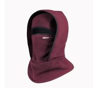 Outdoor Winter Warm Hat Neckband Integrated Cycling Mask Sports-Ski Mask Neck Warmer Ear Protection Outdoor Headwear (Burgundy)