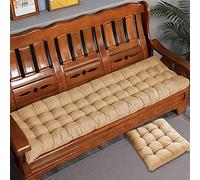 OutdoorBenchCushionPadfor23SeaterThickSoftCottonSeatCushionforChaiseLoungeSwingSofaPerfect for ComfortStyleandPatio Decor