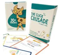OutdoorBengal The Click Crusade (Guide de Jeu de Cartes d'entraînement pour Chat pour l'entraînement au clicker pour Les Chats, pour enseigner des Tours, améliorer la Communication et Le Lien avec