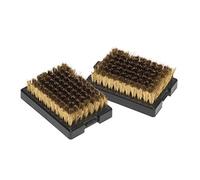 OUTDOORCHEF 14.421.25 Têtes de Brosses de Rechange Brosse, Lot de 2, Noir 6cm x 8.8cm x 2.7cm