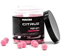 OUTDOORDINO Nash Citruz Pop Up Boilies Pop Up en blanc et rose - Pop Up avec 3 ml de citruz Booster pour la pêche à la carpe - Bait flottant (12 mm, rose)