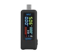 Outdoorm 0-5A 0-8A 5-36V voltmètre numérique ampèremètre 4 chiffres multifonctionnel bidirectionnel IPS écran LCD testeur de TYPE C