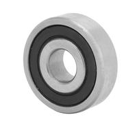 outdoorm 10Pcs 6200RS Roulement à Billes à Gorge Profonde en Acier 10mm