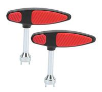 outdoorm 2 pcs Chaussures Spike rgonomique Portable Crampons Clous Installation Outil de Suppression