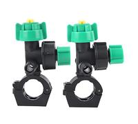 outdoorm 2Pcs Buse de Pulvérisation en Forme d'Éventail de Pulvérisateur Agricole à Filetage Externe pour