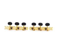 outdoorm 2Pcs Guitar Tuner String Tuning Peg Metal Open Set Kit pour Acoustique Électrique