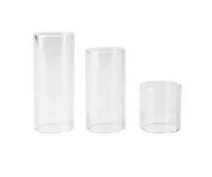 outdoorm 3Pcs Guitar Slide Glass Finger Slider Instrument Accessoire pour Jouer Performance