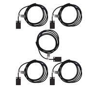 outdoorm 5 mm Interrupteur de proximité inductif réponse Rapide Anti-interférence 2 Fils normalement Ouvert AC sans Interrupteur de proximité 110-220VAC