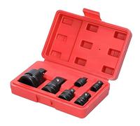 Outdoorm 6 pièces adaptateur de prise d'entraînement convertisseur réducteur ouille à Impact d'air adaptateur ensemble d'outils à main Kit d'outils de réparation