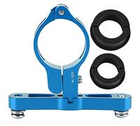 outdoorm Adaptateur d'extension en Alliage d'aluminium pour Support de Cage de Pince de Bouteille d'eau de vélo (Bleue)