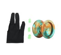 Outdoorm Balle Yoyo Professionnelle insensible, Poids équilibré, Boule Yoyo en Alliage à Rotation Stable (Style 1)