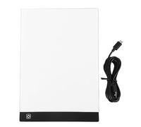outdoorm Boîte à lumière de traçage A4 à gradation continue, alimentation USB, panneau lumineux de transmission de lumière pour peinture, animation, croquis