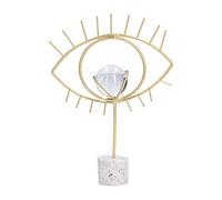outdoorm Boule de cristal œil de sagesse nordique, décoration en fer, artisanat, bureau, maison, salon, ornement en métal