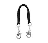 outdoorm Caméra de plongée Lonyard Corrosion Rust Resistance 360 ° Rotation Flexible pour la Photographie sous-Marine (Noir)