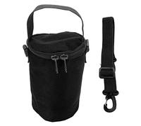 outdoorm Camping Gas Lampe Lumineuses Handle Sacs de Grande capacité Multi-Fonction Couvre-Cylindre de gaz de Cuisine (Noir)