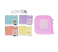 Outdoorm - Cartes Flash parlantes, Jouet d'éducation préscolaire, Machine de Lecture de Cartes en Anglais, 112 pièces, avec Son, pour Les Tout-Petits