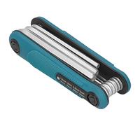 outdoorm - clé pliante polyvalente à 8 extrémités, taille de poche hexagonale, outils manuels de réparation de matériel 0616A 6150