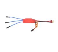 outdoorm Contrôleur de Vitesse électronique sans Balais Drone Anti-interférence ESC avec Prise en T pour Mini Drone Quadcopter FPV F450 5.6V-16.8V 30A