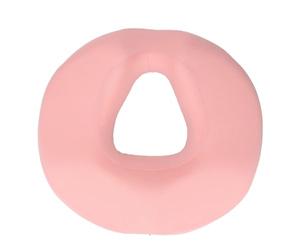 outdoorm Coussin Donut en mousse à mémoire de forme pour chaise, coussin de coccyx, oreiller en mousse à mémoire de forme pour hémorroïdes, pour la maison, le bureau, la voiture (Rose)