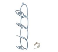 outdoorm Crochets muraux à coller sur le mur pliable pour vêtements, chapeau, écharpe, porte-serviettes (Bleue)