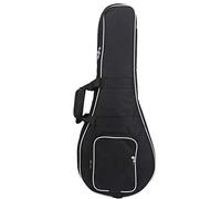 outdoorm Mandoline Case Gig Bag Portable Portable en Tissu Oxford épais Double Fermeture éclair avec Poches latérales