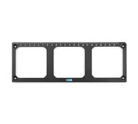 Outdoorm - modèle de Prise de commutateur de Type 86, 3 Trous carrés, localisateur de Montage de boîte inférieure de Prise, Outil de marquage d'ouverture de Trou en Alliage