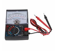 Outdoorm multimètre à pointeur analogique multitesteur Instrument de test de résistance de tension AC DC