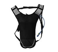 outdoorm Pack d'hydratation Sacque d'eau multifonctionnel à respiration légère avec paille du sac d'eau 2L pour le vélo de randonnée en cours d'exécution (Sac contenant de l'eau en argent)