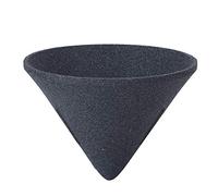 Outdoorm Passoire à café non poreuse en forme de cône, filtre à thé en minerai d'alumine, accessoires de filtre à café