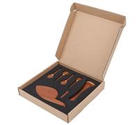 outdoorm Pièces de Violon avec mentonnière, Chevilles de réglage en Bois, Ensemble de raccords 4/4 de Remplacement