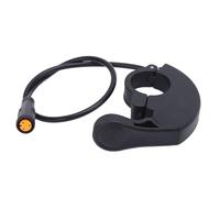 outdoorm Poignée d'accélérateur à pouce pour vélo électrique d'extérieur, à dégagement rapide, compatible gaucher et droitier, pour moteur central 01 02, 12-72 V