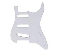 outdoorm PVC Guitare Pickguard 11 Trous de Montage Plaque de résistance aux Rayures SSS Plaque de Protection Remplacement pour Strat St Style
