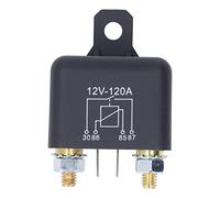 Outdoorm - relais de démarreur de voiture 2.4W 120A, 4 broches, Contact normalement ouvert, bobine en laiton, haute puissance de démarrage, interrupteur de relais de voiture 12V