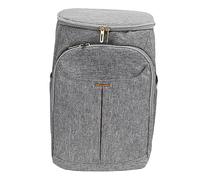 outdoorm Sac à Dos Isotherme de Camping 18 L, étanche, étanche, Isotherme Thermique, pour Boisson aux Fruits, boîte à déjeuner, Portefeuille pour téléphone Portable (Grise)