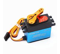 outdoorm - servo numérique 25KG, engrenage en Acier Inoxydable, Couple élevé, étanche IP66, pour 1/10 1/12 RC Voiture Bateau RC Robot hélicoptère
