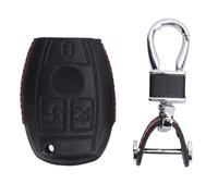 outdoorm Smart Remote Key Fob Cover Keychain Pu Leather Car Clee Case Protector A B C E S G M V CLASSE