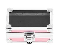 Outdoorm - support de forets à ongles, anti-poussière, résistant aux chutes, multi-trous, support de forets à ongles, conteneur organisateur d'affichage (Rose éblouissant)