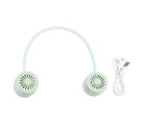 outdoorm Ventilateur suspendu au cou, Rechargeable par USB, moteur à Turbine, portable sans lame, pour Sports de plein air et bureau