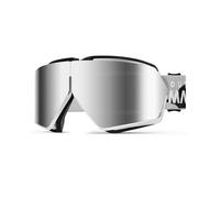 OutdoorMaster Lunettes de ski Seagull, lunettes de snowboard pliables pour les hommes, les femmes et les jeunes, antibuée, protection UV à 100%, port polyvalent