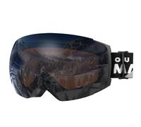 OutdoorMaster Masque de Ski Pro - Lunettes de Ski Frameless, Lentille Interchangeable 100% Protection UV400 Masques de Snowboard pour Hommes & Femme,Garçons et Filles