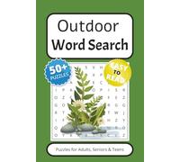 Outdoors Word Search Puzzle Book: Word Search with Easy to Read Print about Nature, Wilderness and More