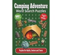 Outdoors Word Search Puzzles: Crossword Puzzles and Brain Games with Easy-to-Read Print about Camping, Outdoors, Wilderness and More | 6x9 inches, 122 ... Vacations, Holidays, Recovery and Relaxation