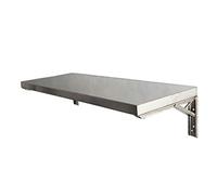 Outech Table Murale Rabattable en Acier Inoxydable, Table de Cuisine, Table Murale Facile a Poser