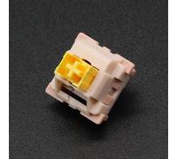 Outemu-Joli silencieux citron pêche pour clavier mécanique,3 broches,tactile linéaire,40g,50g,RVB,SMD,commutateurs MX de jeu - Type Silent Peach Switch-90 Pcs