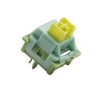 Outemu Lime Switch V2, 5 broches 35 g pré-lubrifié interrupteur tactile silencieux pour clavier mécanique personnalisé (taille : 110 pièces)