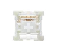 Outemu Lot de 20 commutateurs à 3 broches silencieux blancs - Commutateurs remplaçables pour clavier de jeu mécanique Gateron&Cherry MX