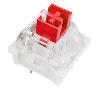 Outemu Lot de 30 commutateurs rouges linéaires à 3 broches anti-poussière RVB compatibles Cherry MX pour remplacement de clavier mécanique