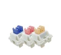 Outemu Switches Lubed Mechanical Keyboard Switch 5Pin Silent Tactile Linear Cream Blue Yellow Custom Gaming RGB MX Switches NWPNLXEA(Clicky Cream Blue,10PCS)