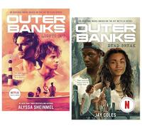 Outer Banks by Alyssa Sheinmel & Jay Coles 2 Books Collection Set (Lights Out & Dead Break)